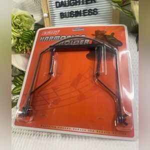 Easttop Harmonica Holder - Black Metal